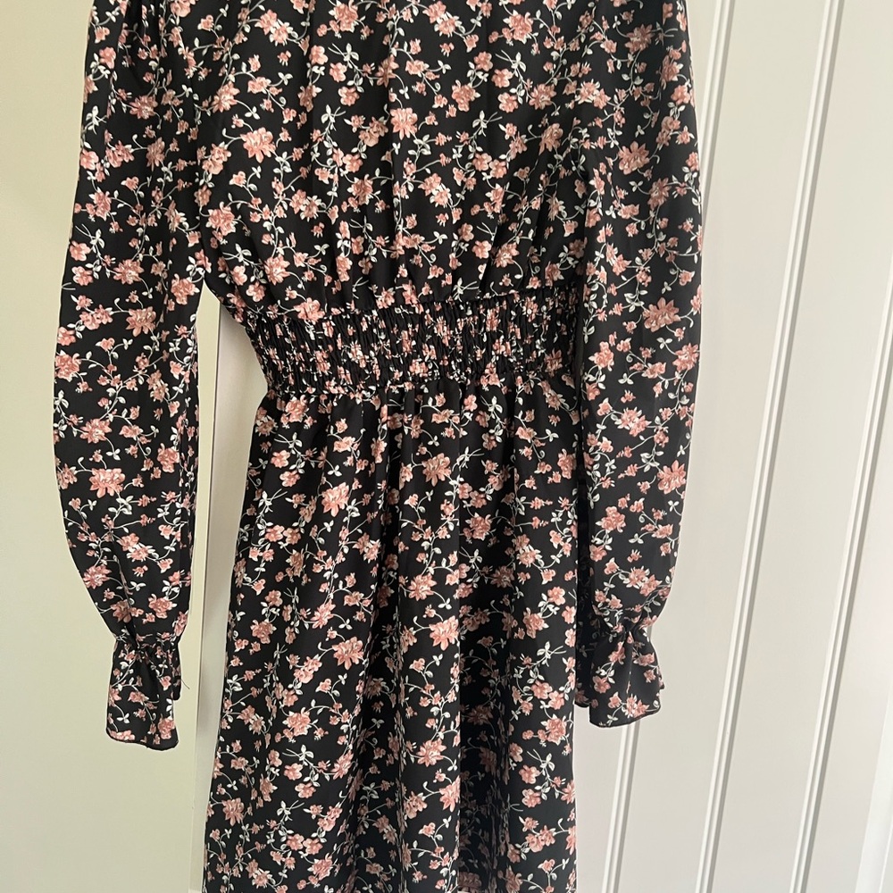Floral Long Sleeve Dress